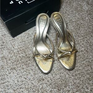 ShuShop Gold Women's Heels